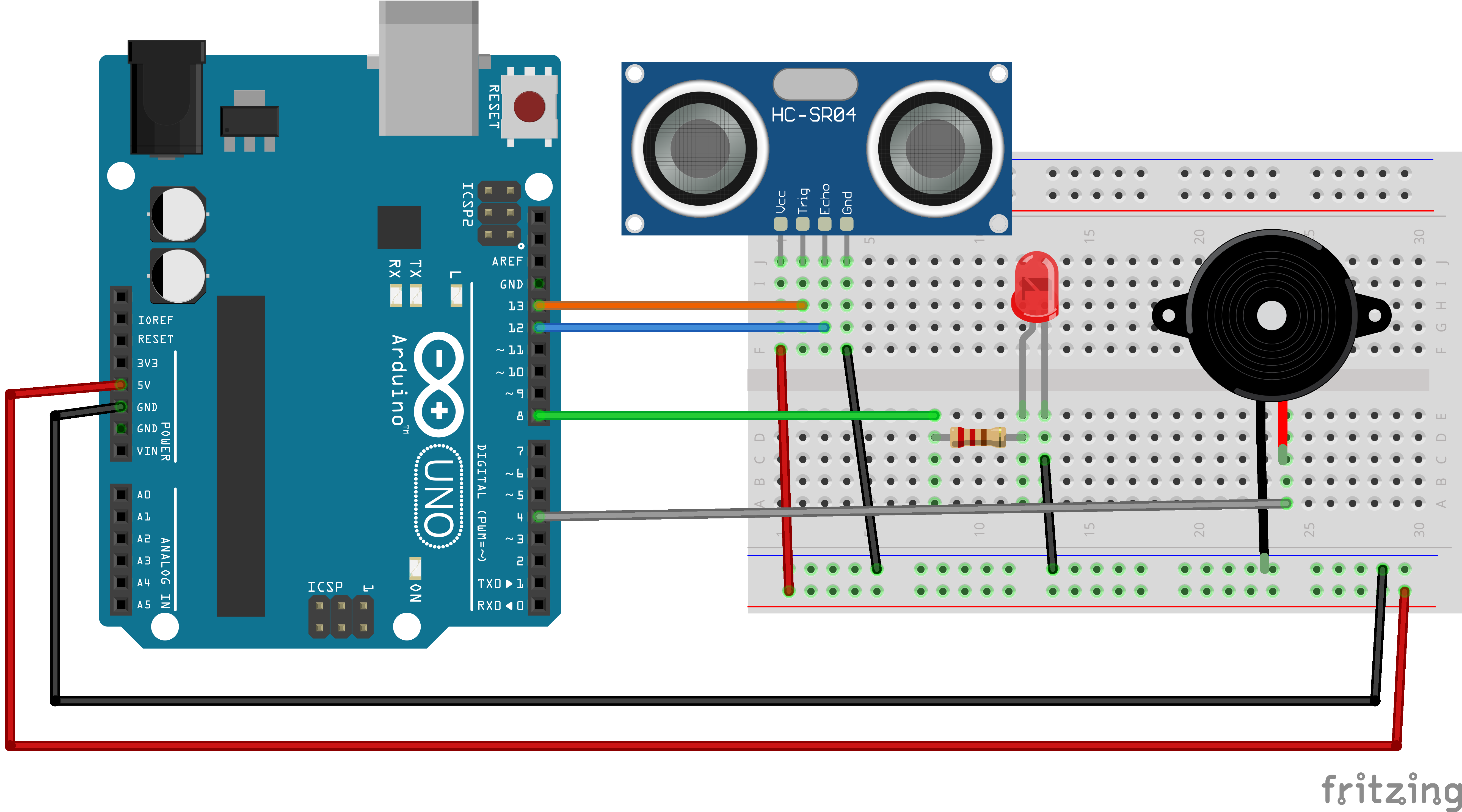 Theremin mit LED